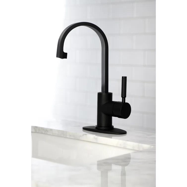 Kingston Brass Continental Single-Handle 1-Hole Deck Mount Bar Faucet