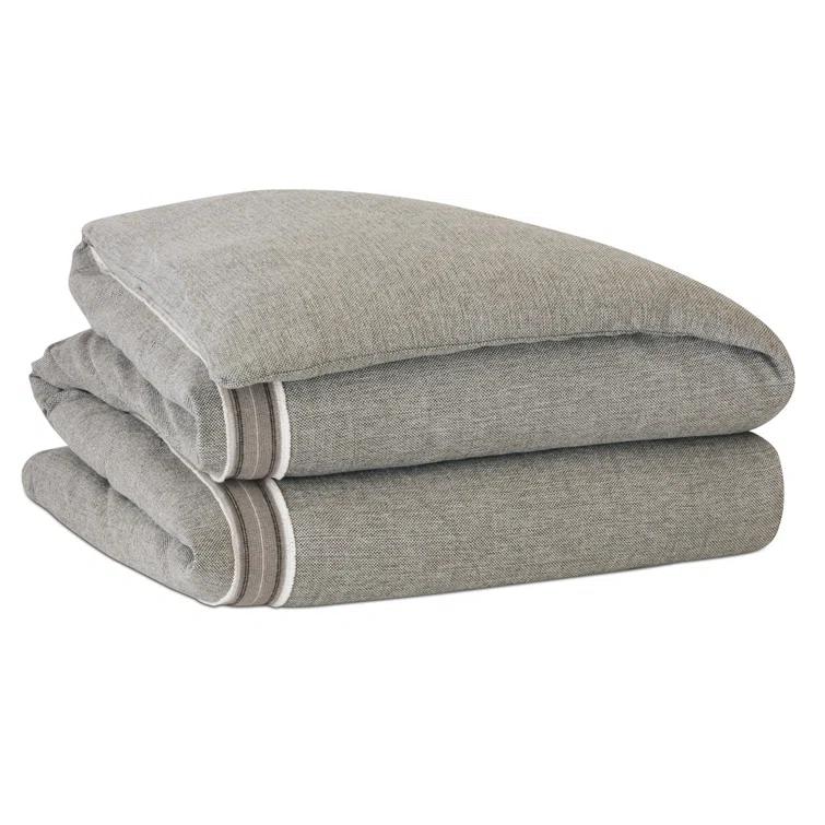 Bale Modern & Contemporary Cotton Blend Ikat Duvet Cover Set