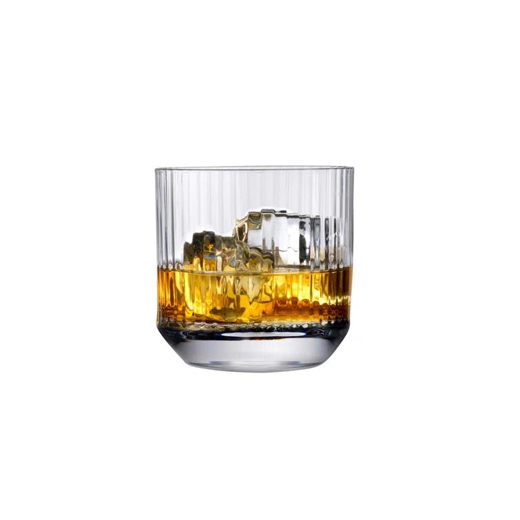 Big Top 4 - Piece Crystal Whiskey Glass Set (Set of 4)