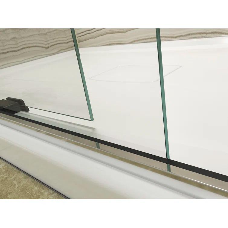 Levity 59.63" x 74" Bypass Shower Door with CleanCoat® Technology