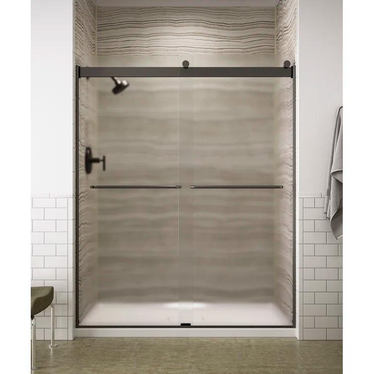 Levity 59.63" x 74" Bypass Shower Door with CleanCoat® Technology
