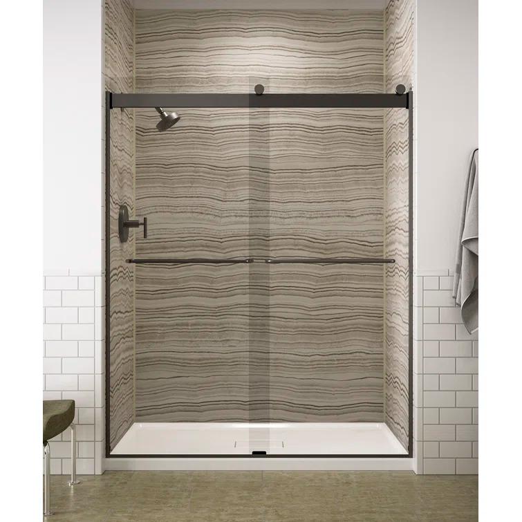Levity 59.63" x 74" Bypass Shower Door with CleanCoat® Technology