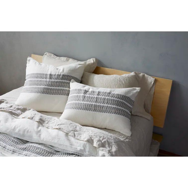 Coyuchi Lost Coast Organic 100% Organic Cotton Pillow Sham