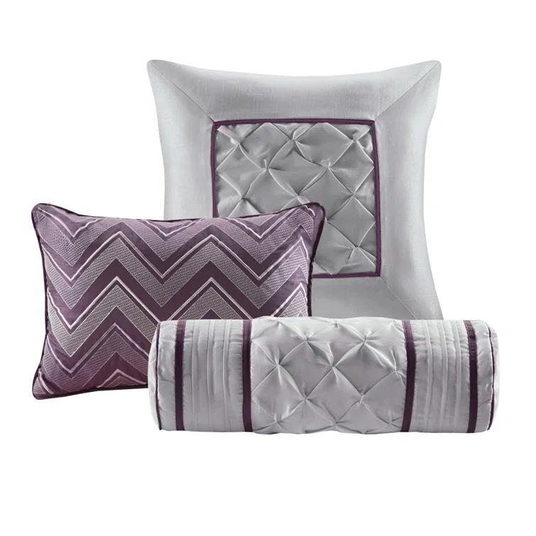 Madison Park Laurel 7 Piece Tufted Comforter Set