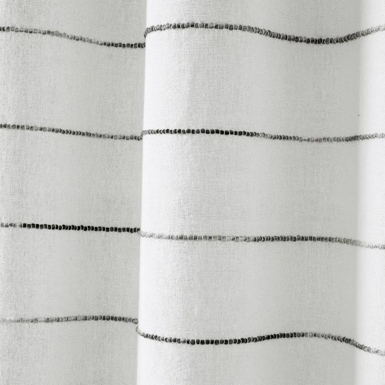 Lush Decor Reyna Semi Sheer Curtain Pair (Set of 2)