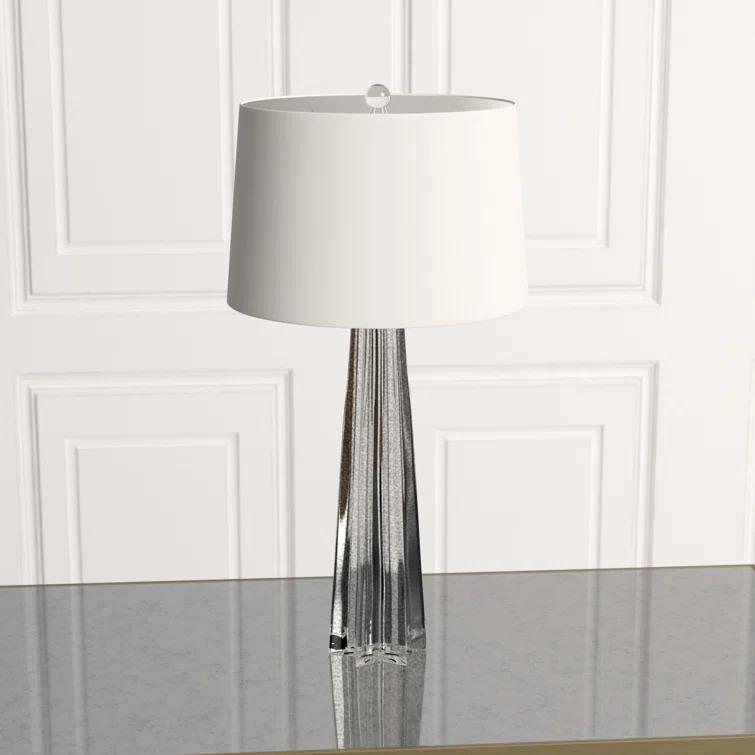Glass Star Table Lamp