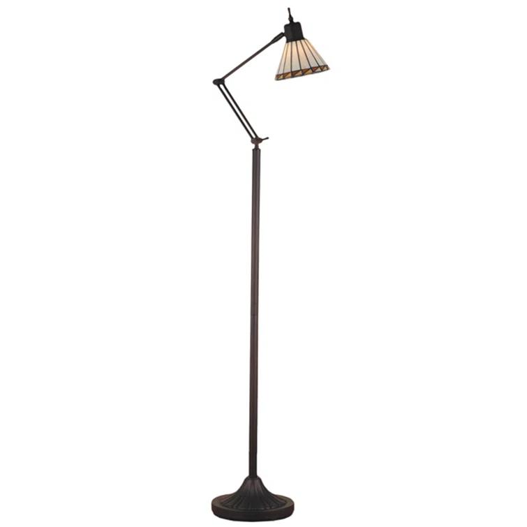 Meyda Lighting Prairie Mission 68'' Brown Task Floor Lamp
