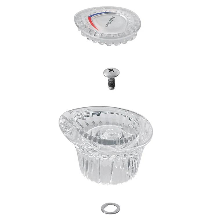 Moen 96782 Chateau Knob Handle Kit for Single Handle Bathroom Sink Faucet