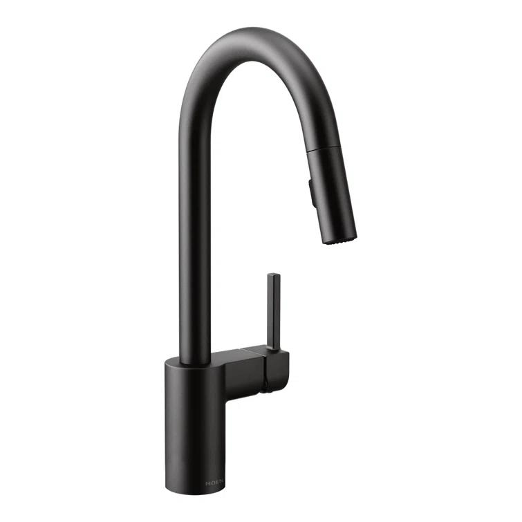 Moen Align One Handle Modern Kitchen Pulldown Faucet with Reflex and Power Clean Technology