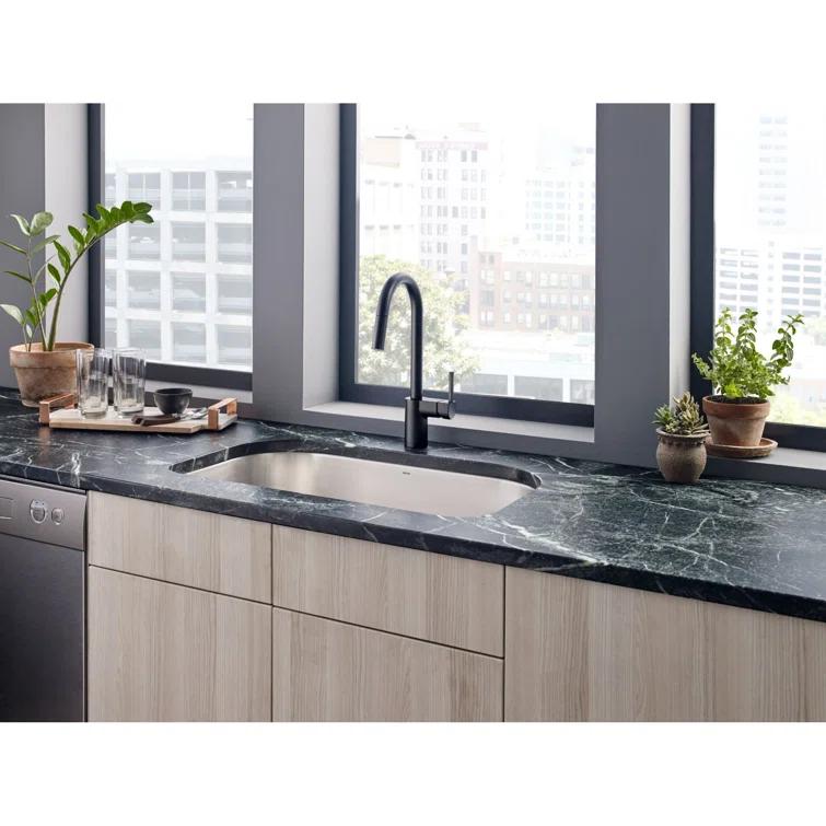 Moen Align One Handle Modern Kitchen Pulldown Faucet with Reflex and Power Clean Technology