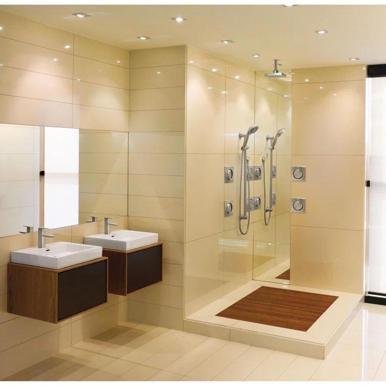 90 Degree Single Hole Bathroom Faucet with Drain Assembly