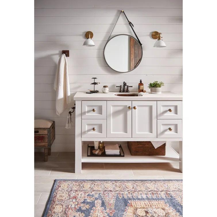 Belfield Bathroom 9" Wall Mounted Towel Bar