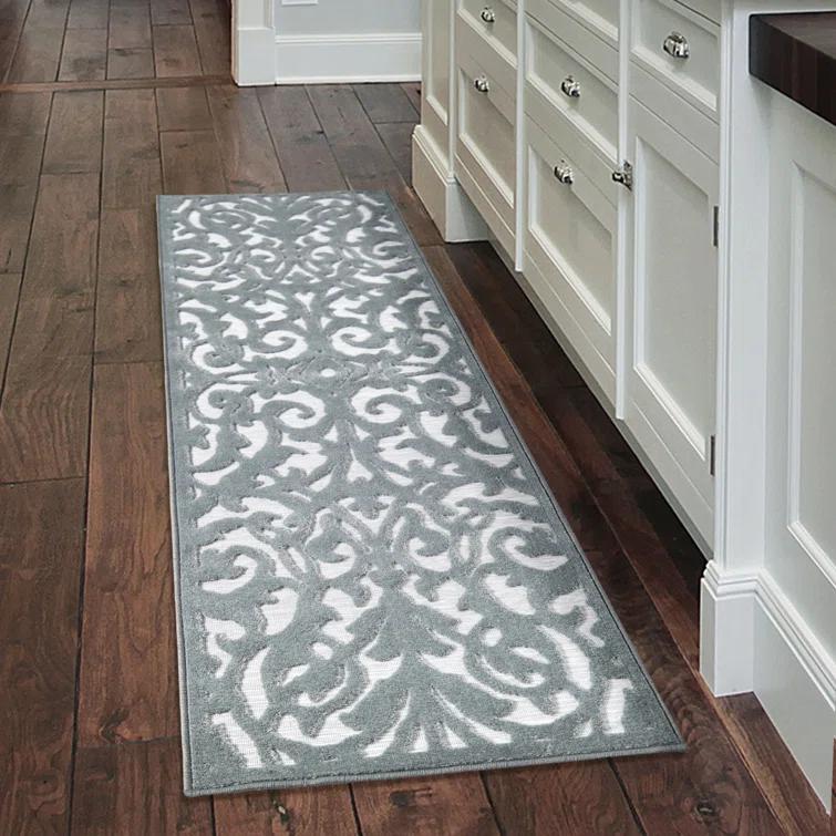 My Texas House Ladybird Harbor Blue High Low Indoor Outdoor Area Rug