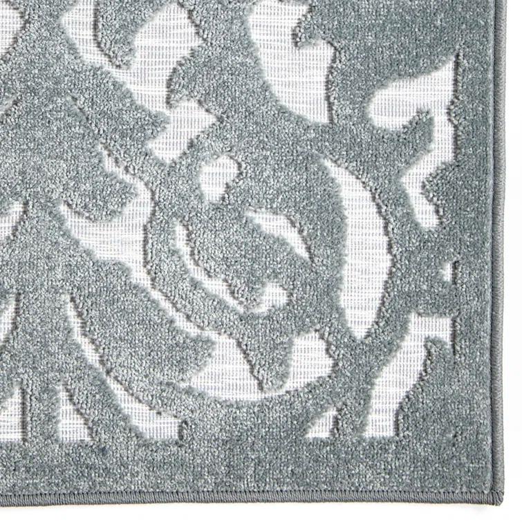 My Texas House Ladybird Harbor Blue High Low Indoor Outdoor Area Rug