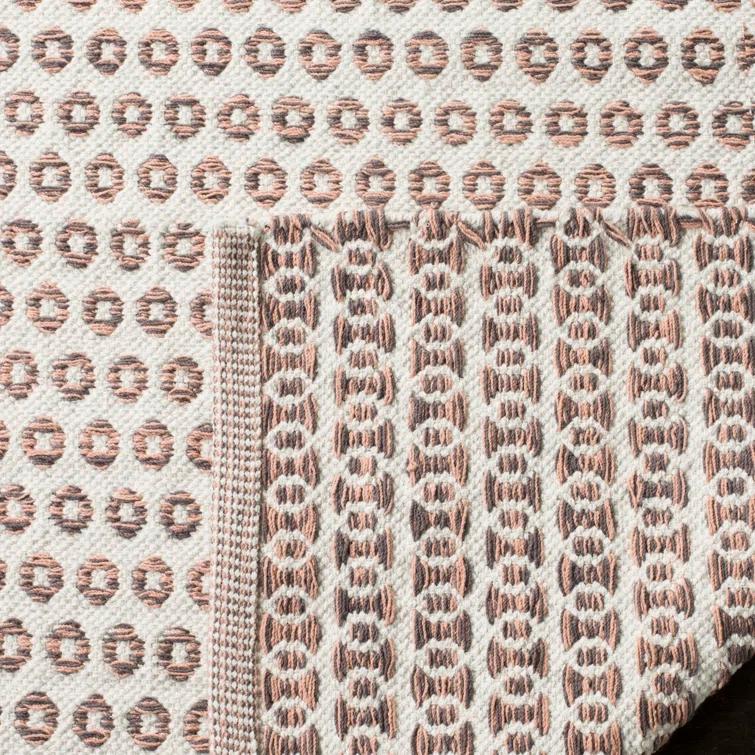 Church Street Hand Woven Cotton Geometric Rug