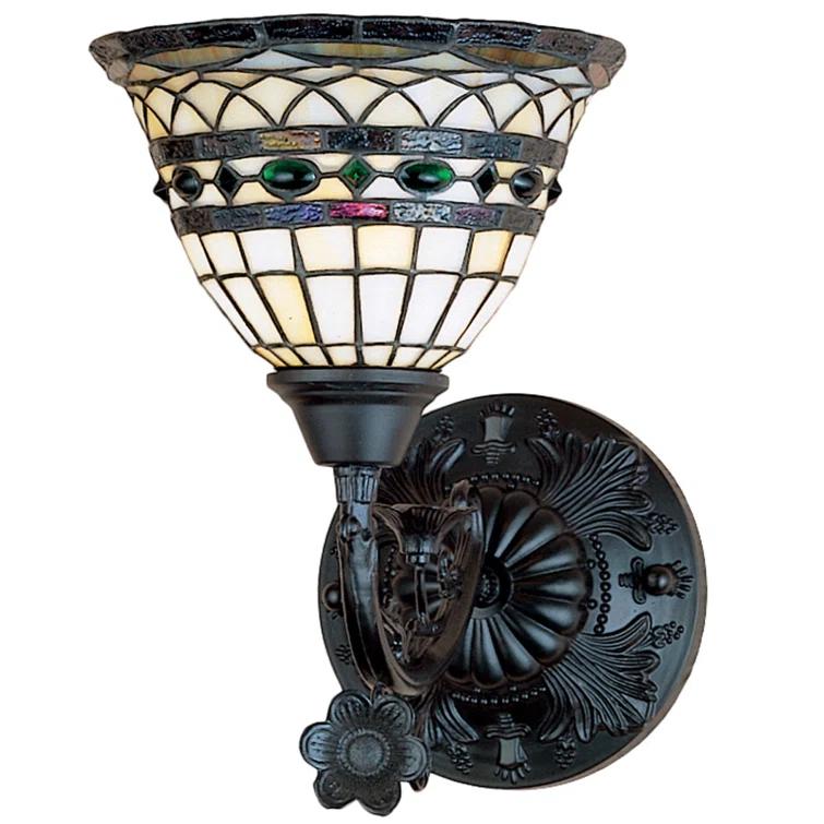 Meyda Lighting 8"W Tiffany Roman 1 LT Wall Sconce.602 27390