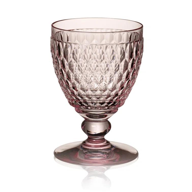 Villeroy & Boch Boston Colored Lead Free Crystal Goblet Set