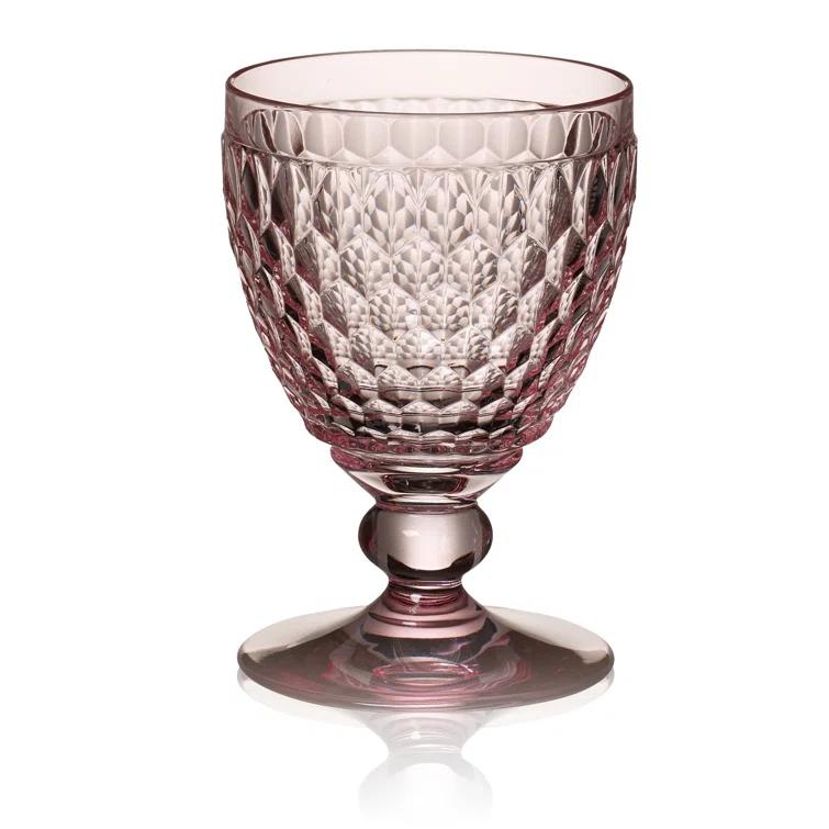 Villeroy & Boch Boston Colored Lead Free Crystal Goblet Set