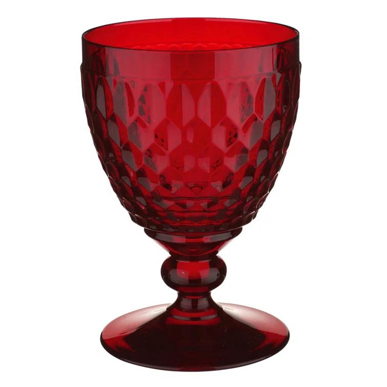 Villeroy & Boch Villeroy & Boch Boston Colored Lead Free Crystal Goblet Set (Set of 4)