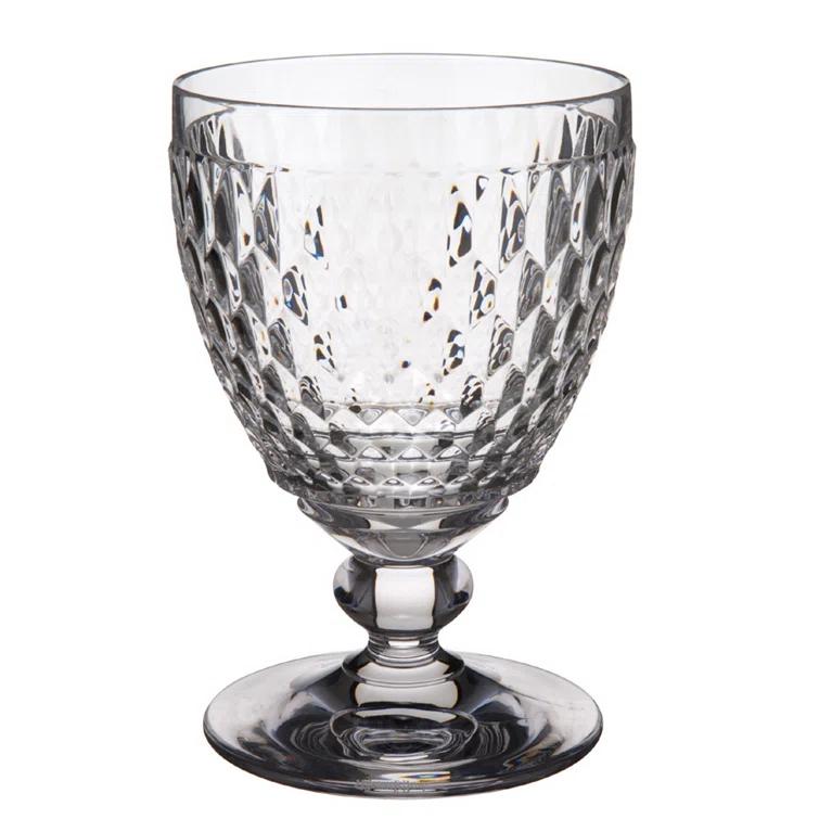 Villeroy & Boch Boston Colored Lead Free Crystal Goblet Set