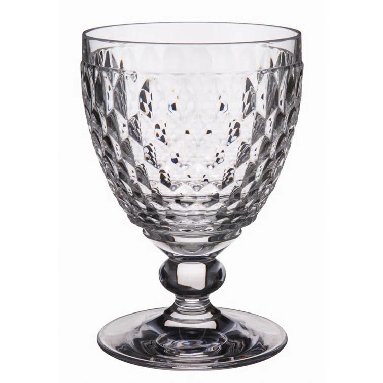Villeroy & Boch Boston Colored Lead Free Crystal Goblet Set