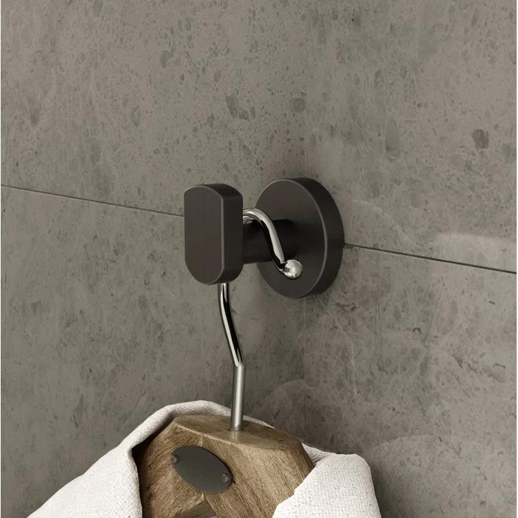 Dia Wall Mounted Robe Hook with Installation Hardware