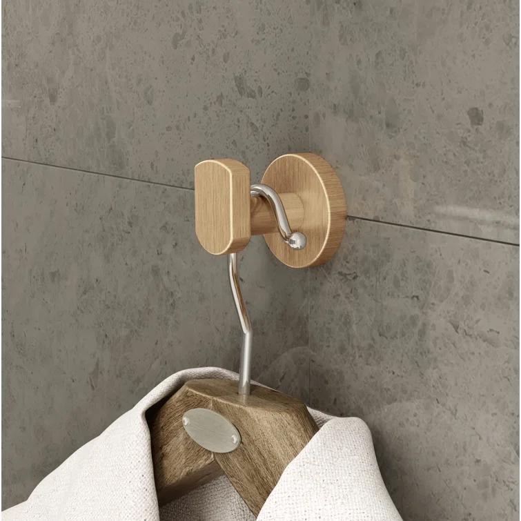 Dia Wall Mounted Robe Hook with Installation Hardware