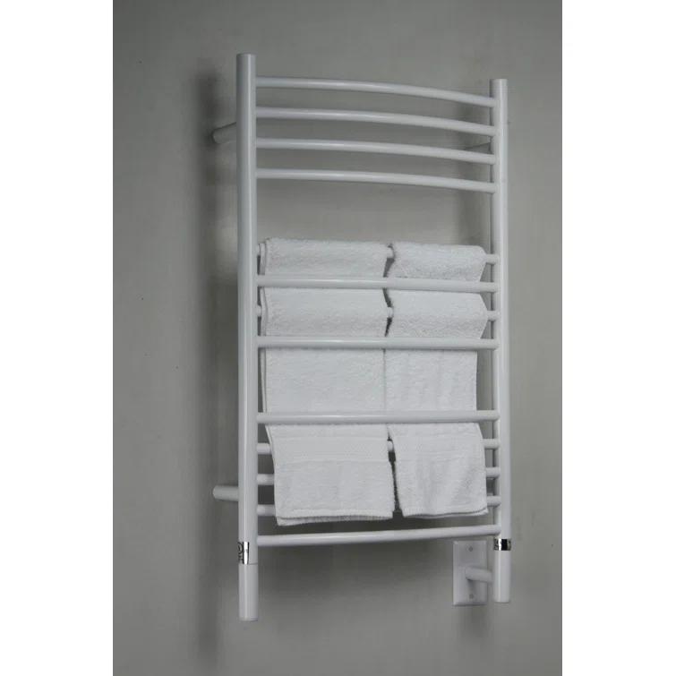 Jeeves Wall Mount Electric C Curved Towel Warmer
