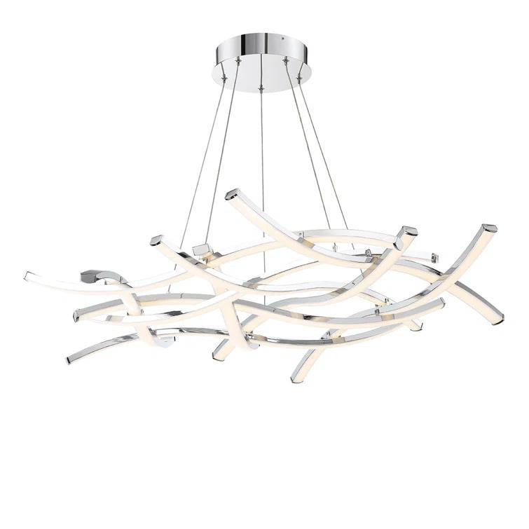 Divergence 9 - Light Dimmable LED Geometric Chandelier