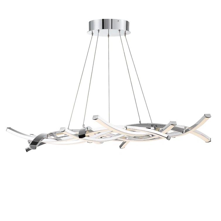Divergence 9 - Light Dimmable LED Geometric Chandelier