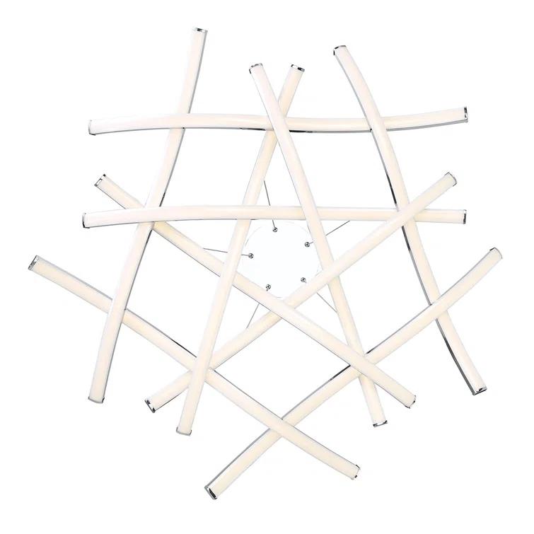 dweLED Divergence 9 - Light Dimmable LED Geometric Chandelier