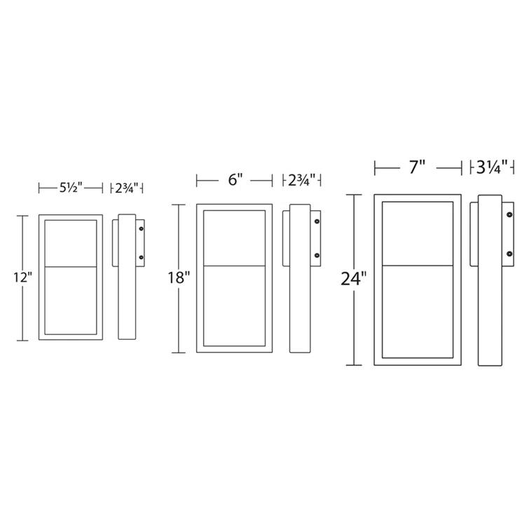 Archetype Aluminum LED Wall Light