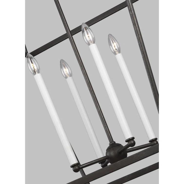 Andy 4 - Light Dimmable Lantern Geometric Chandelier