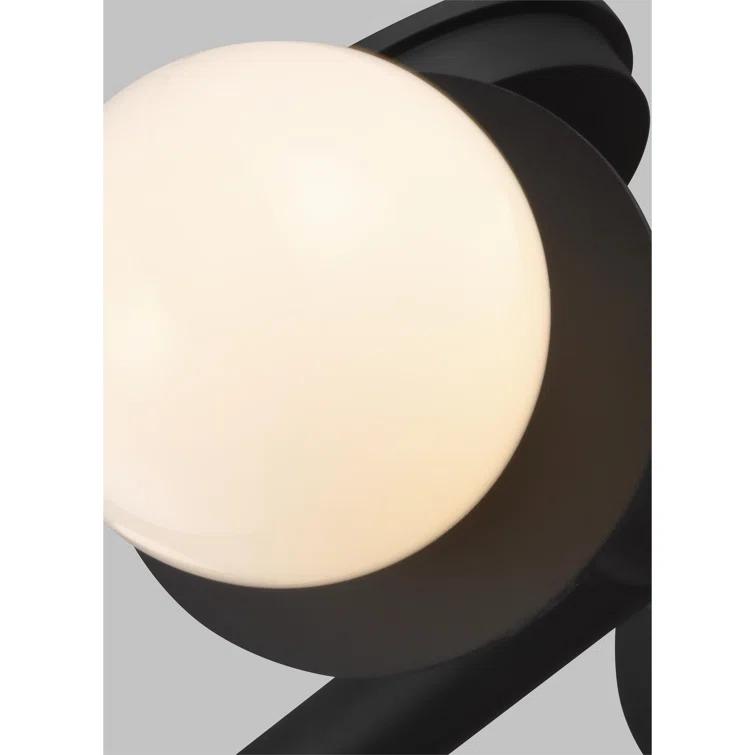 Nodes Large Linear Chandelier by Kelly Wearstler - Black