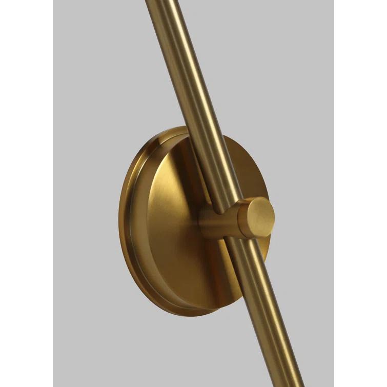 Nodes Pivot Sconce by Kelly Wearstler - Burnished Brass