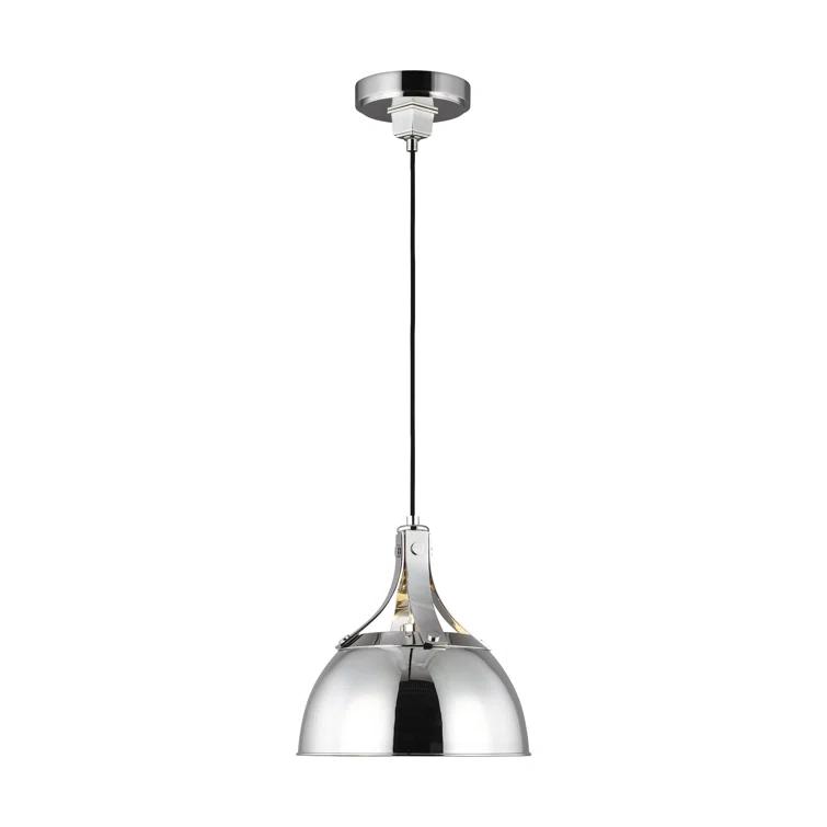 Logan 1 - Light Single Dome Pendant by Thomas O'Brien