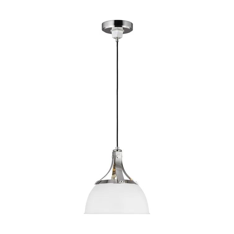 Logan 1 - Light Single Dome Pendant by Thomas O'Brien