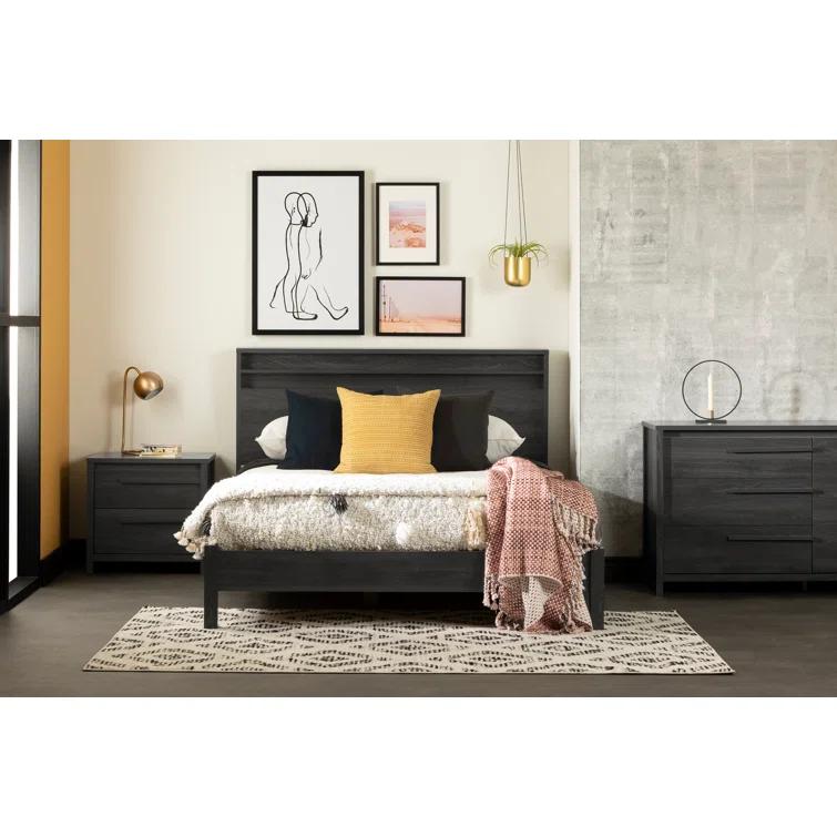 Lensky 2 Drawer Nightstand