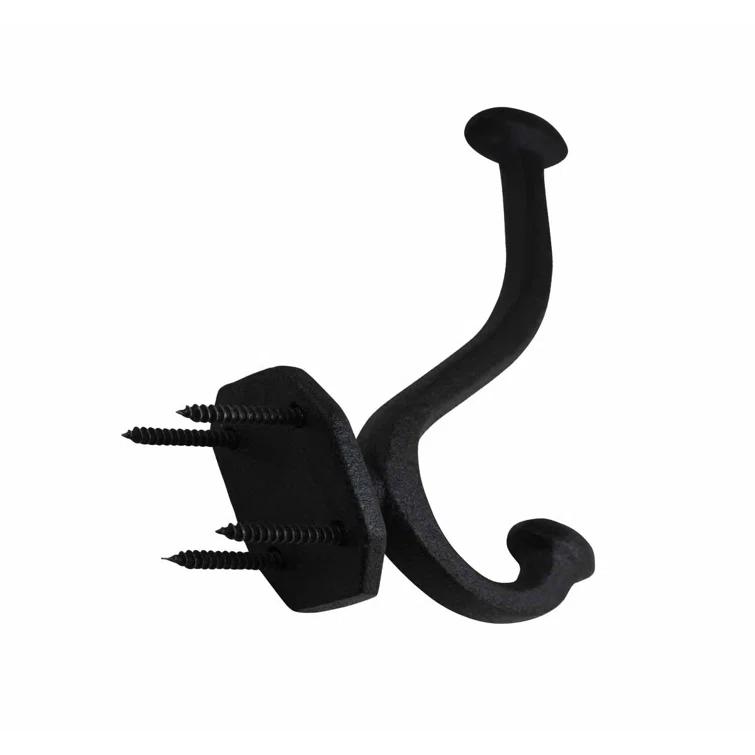 Double Wall Mount Hooks 5" Jacket Hanger