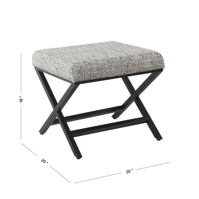 Priscilla Upholstered Ottoman
