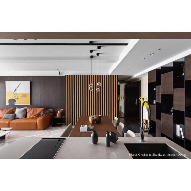 Dora Chic LED Globe Pendant Light in Chrome Finish