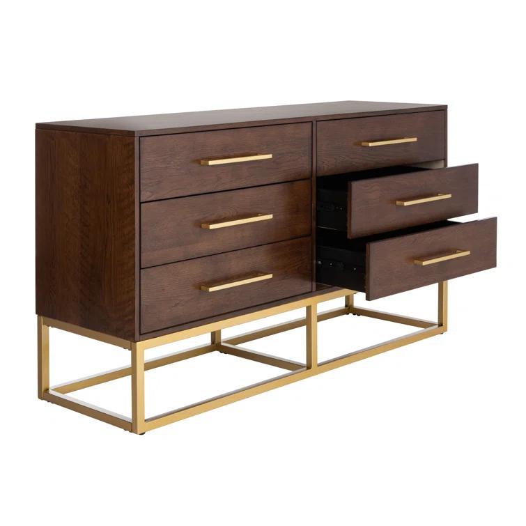 Sheldon 6 - Drawer Double Dresser