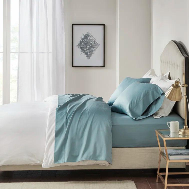 Madison Park 600 Thread Count Pima Cotton Sheet Set