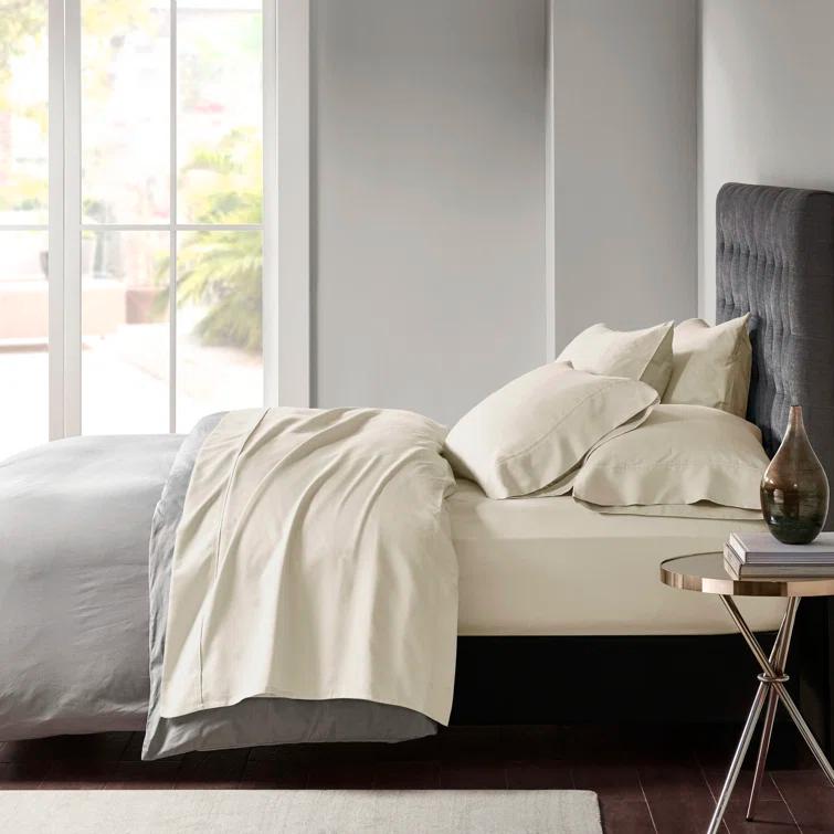 Madison Park 800 Thread Count Cotton Blend Sateen Sheet Set