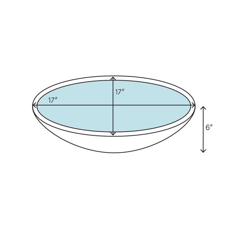 Novatto TCU-001AN Novatto 17'' Antique Hammered Copper Copper Circular Drop-in, Dual Mount, Undermount Bathroom Sink