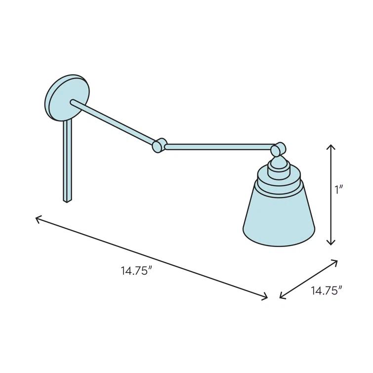Plug-in Swing Arm Sconce