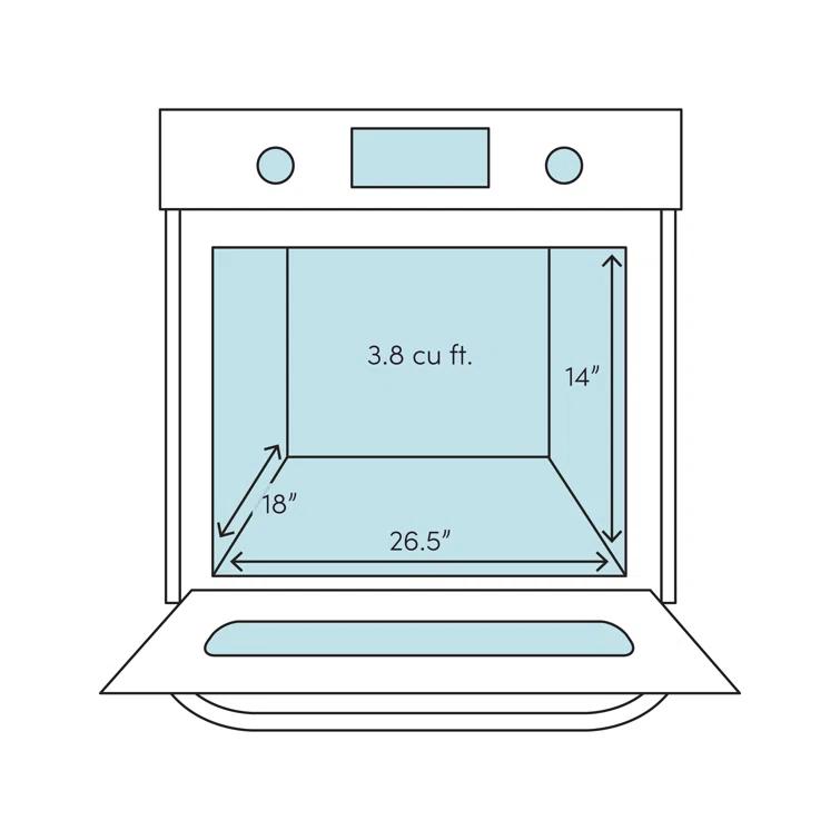 F965 Series 36 in. Stellar Collection 3.8 cu. ft. Dual Fuel Range, 5 Sealed Burners, 8 Function Convection Oven in Stainless Steel