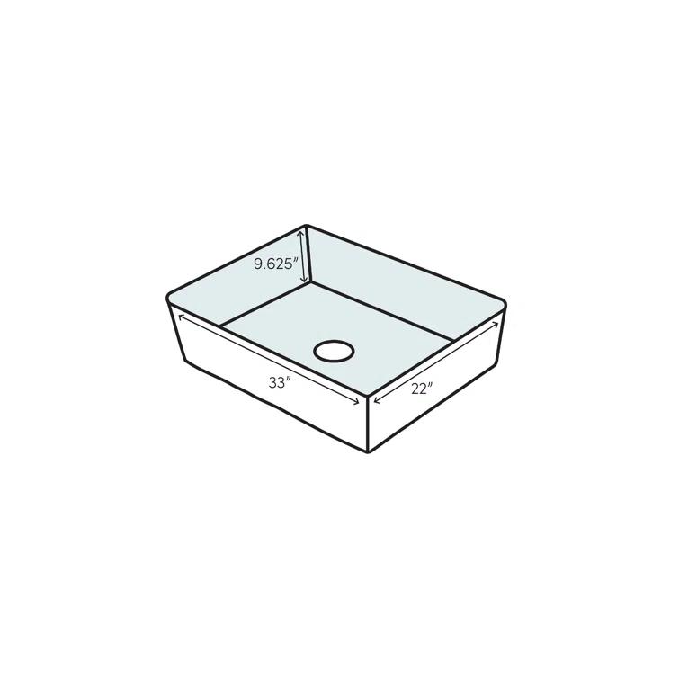 Riverby™ Single-Bowl Top-Mount Kitchen Snk with Accessories