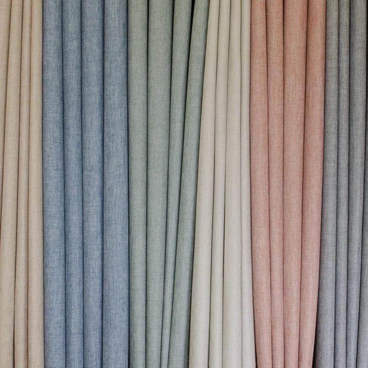 Eclipse Kira Herringbone Absolute Zero Blackout Window Panel