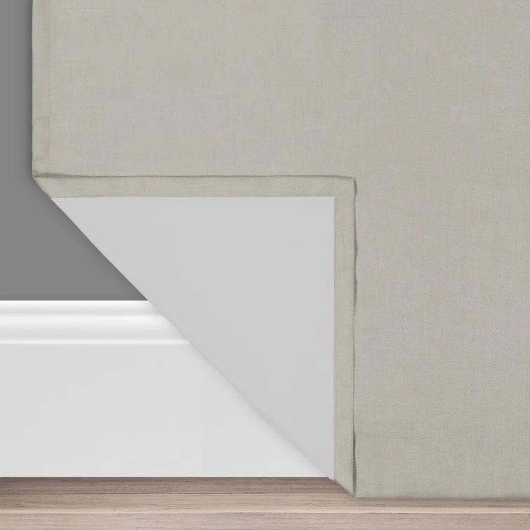 Eclipse Kira Herringbone Absolute Zero Blackout Window Panel